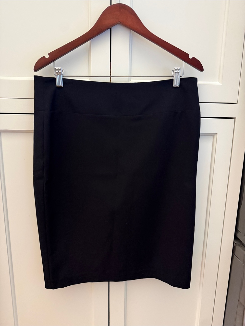 Alfani Black Pencil Skirt - Sleek Office Staple